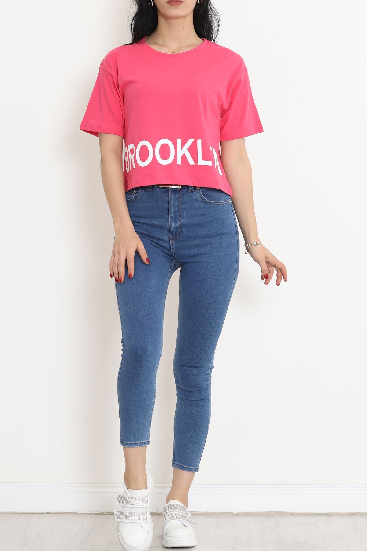 Printed T-shirt Fuchsia