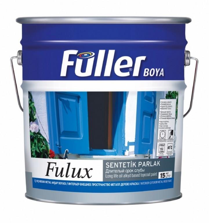 Fulux Synthetic Gloss Paint 0.25 Liter Bead Blue