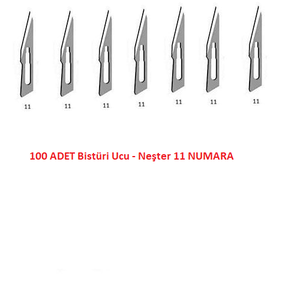 Scalpel Tip No 11 - Scalpel - 100 Pieces