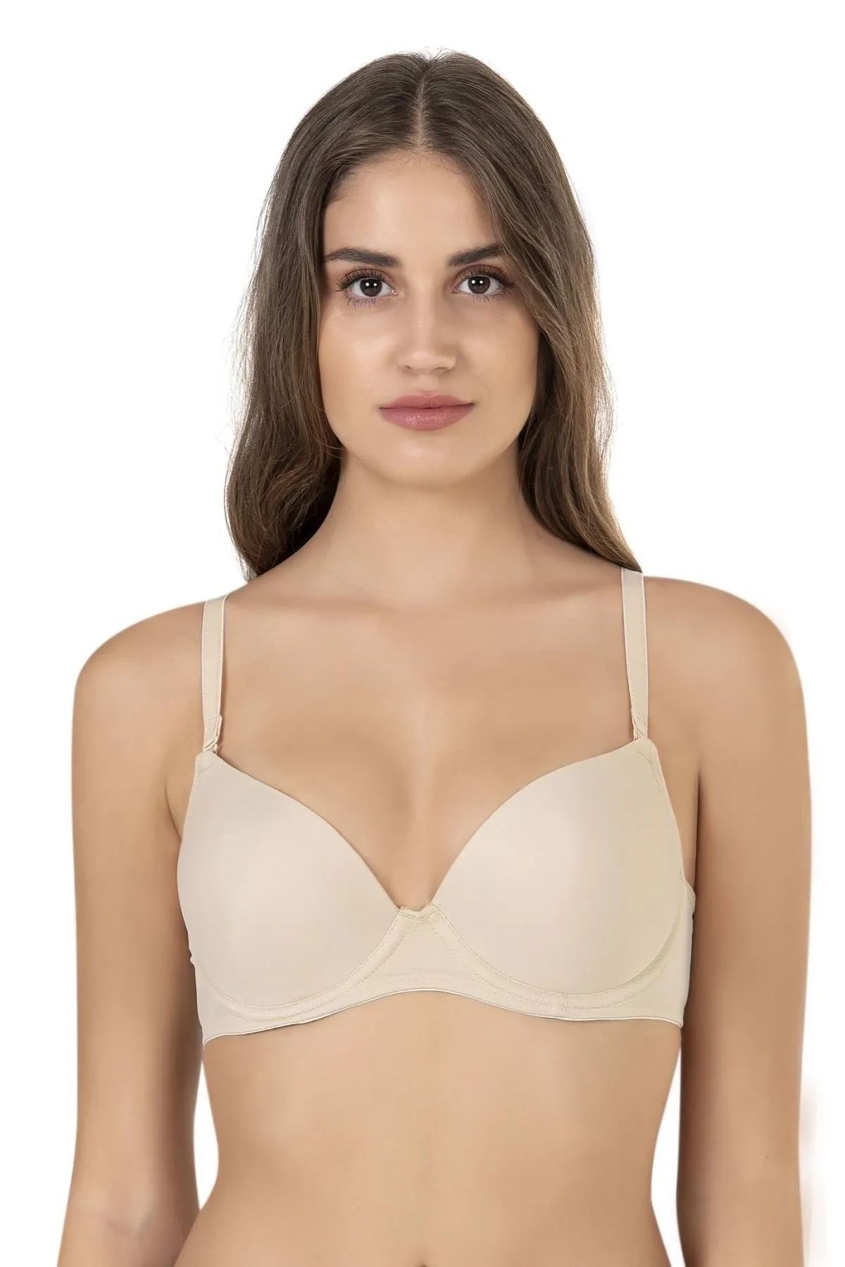 Women's Skin Casual Basic Padded Push-Up Bra 2250