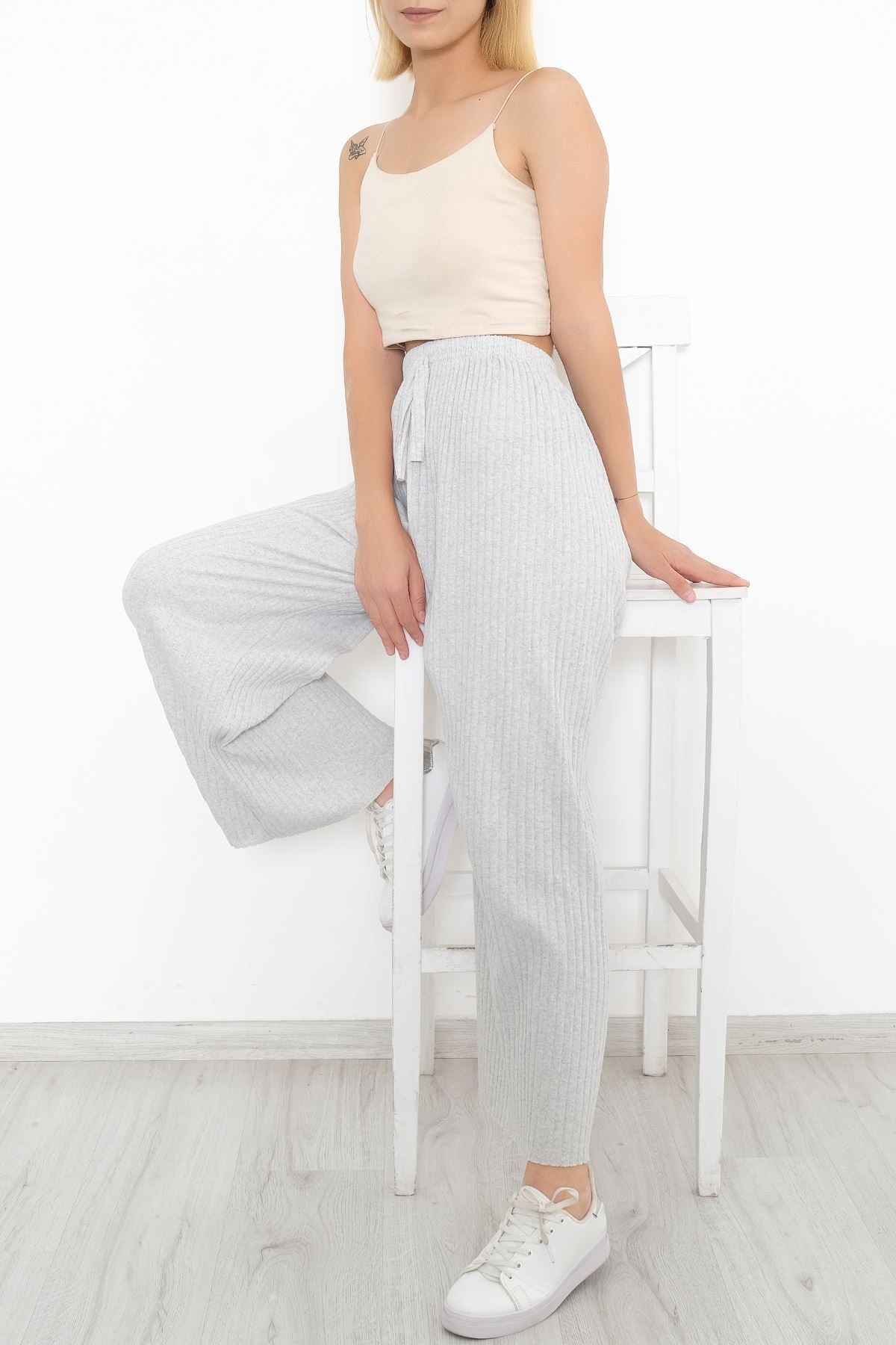 Corduroy Pants Açıkgri