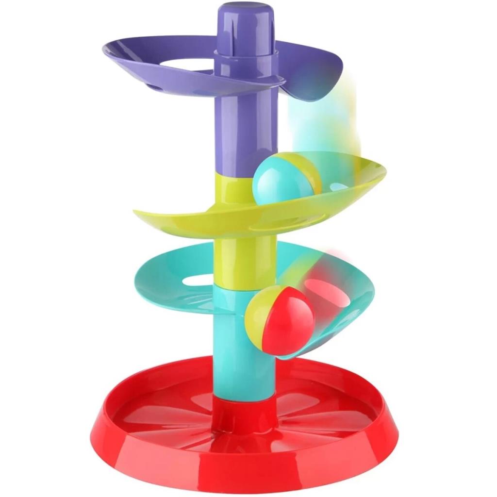 Colorful Ball Rolling Tower