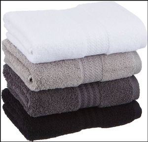 70X140 Towel Set of 4 Black