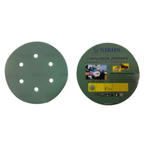 Nikon 52073 Unbreakable Green Velcro Sander 150X800 Grit 6 Holes