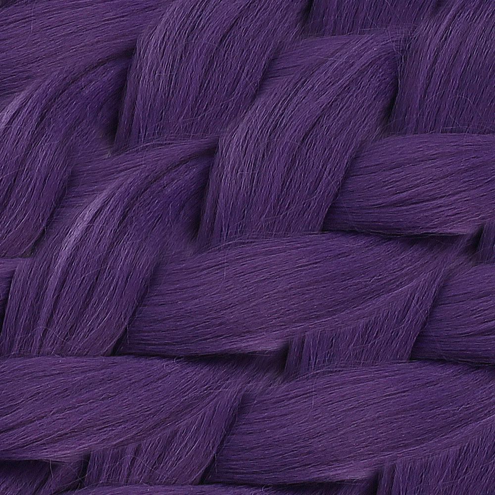 Synthetic Hair / Ashy Purple For Afro Braid And Rasta