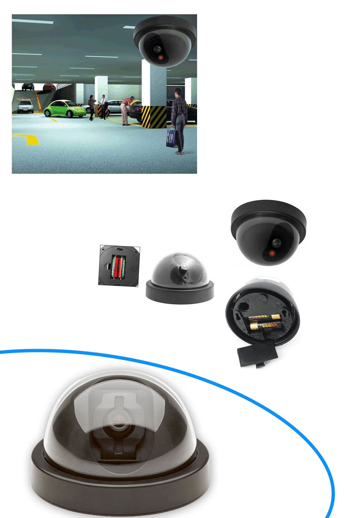 Deterrent Dome Security Camera