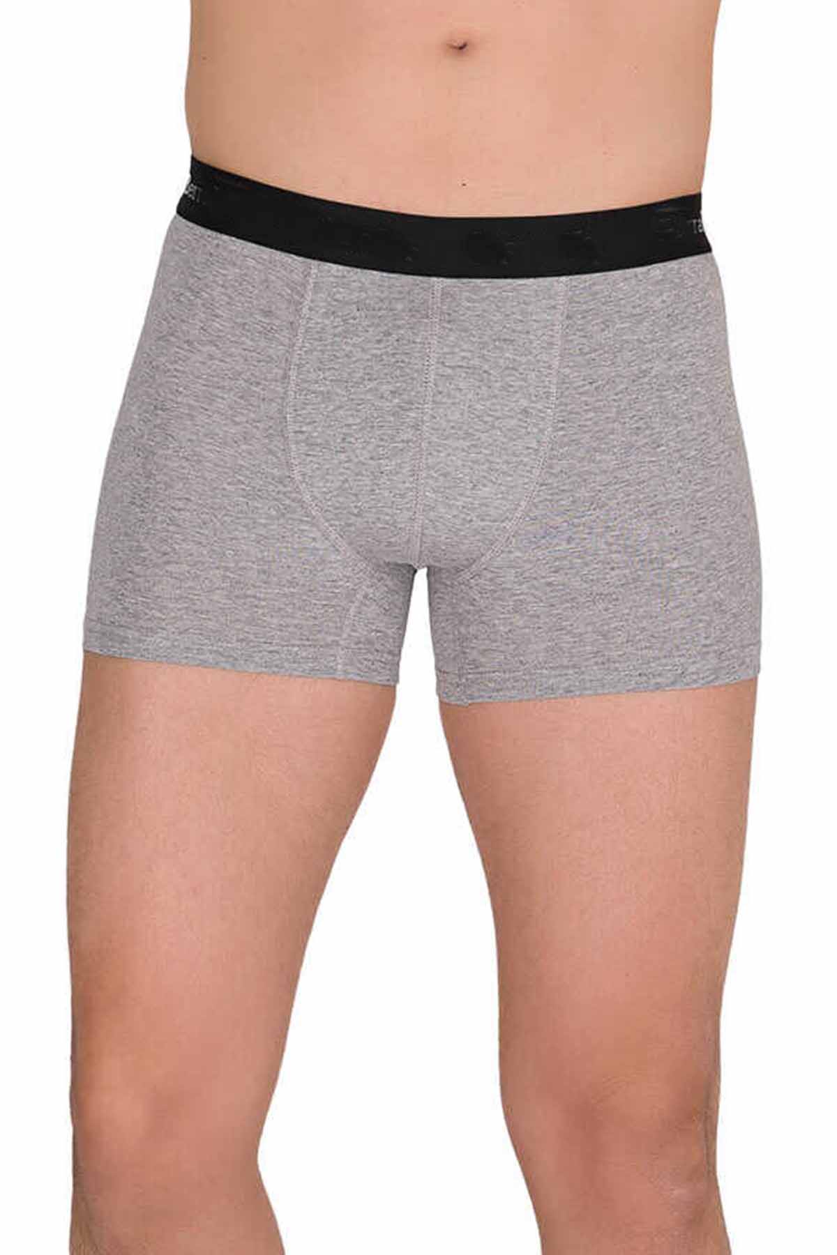 Cotton Modal Lycra Stretch Men's Boxers Gray 4476B