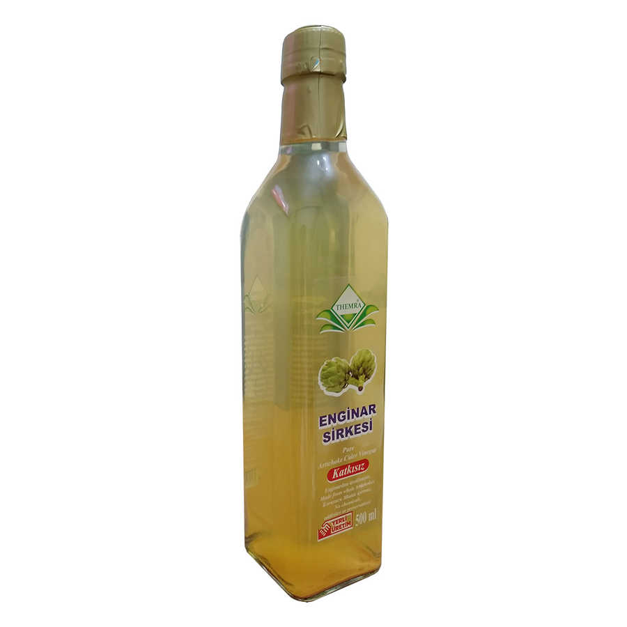 Artichoke Vinegar Glass Bottle 500 ML