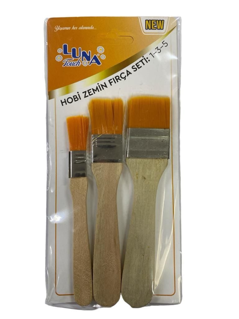 Luna Floor Brush Set 1-3-5 No 3 Piece