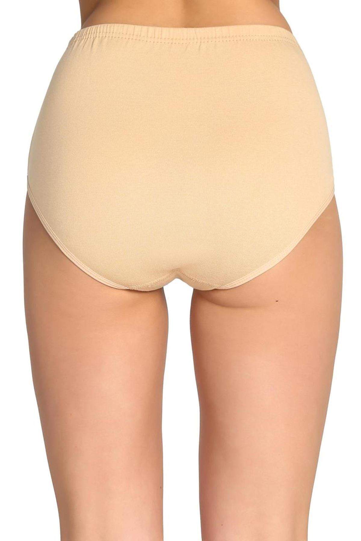 7Pcs Women's High Waist Bato Thick Rubber Panties Skin