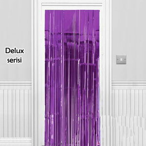 Luminous Wall and Door Curtain Purple Color 90x200 cm