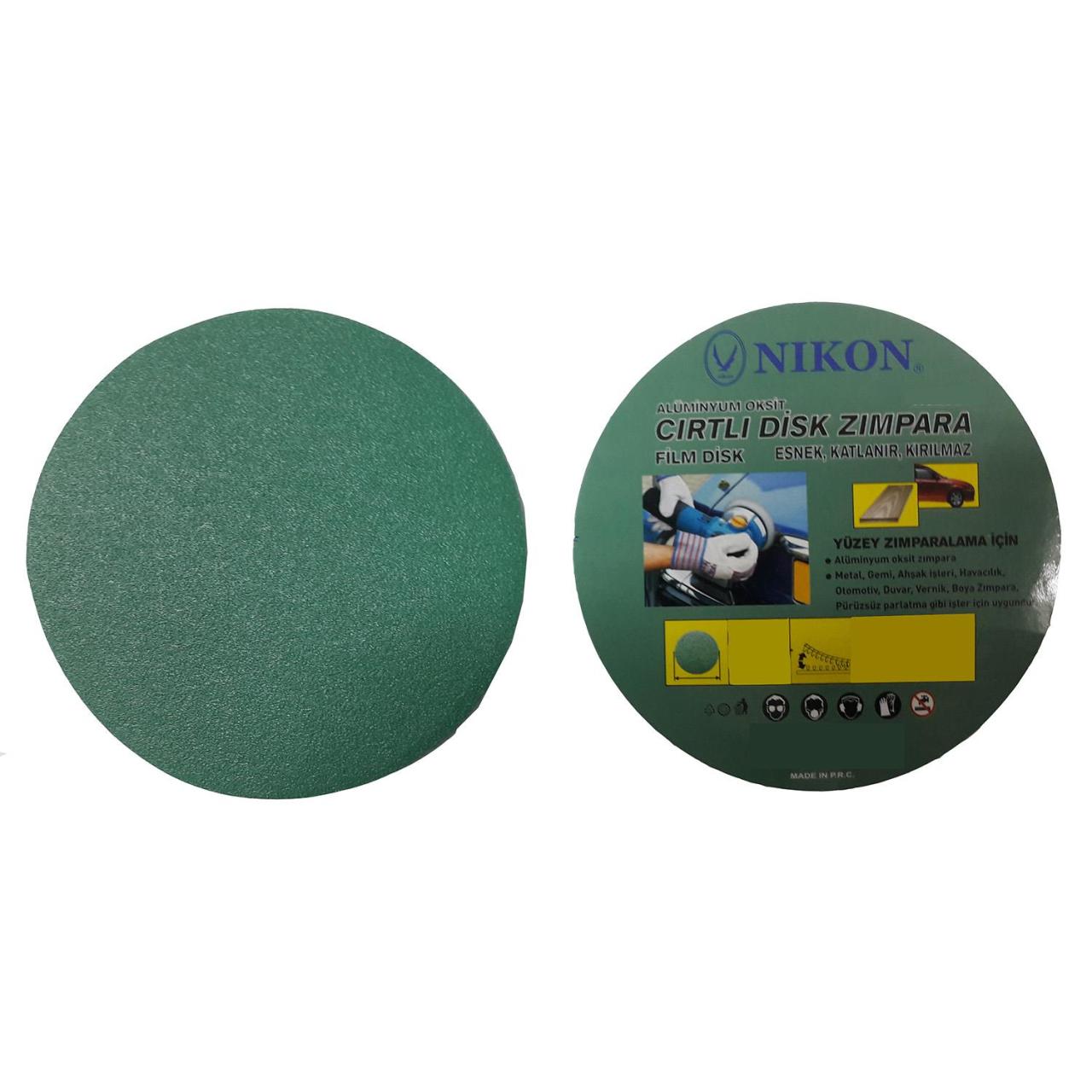 Nikon 52029 Unbreakable Green Velcro Sander 115X150 Grit