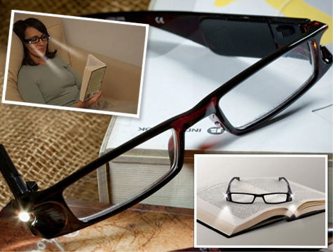 Book Reading Glasses Led Lighted