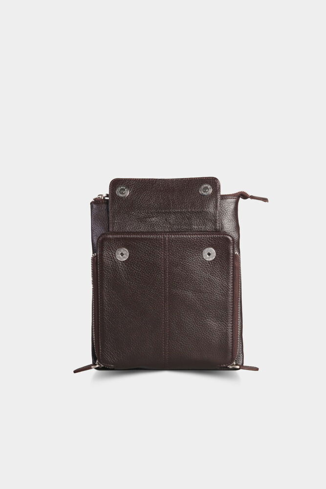 Brown Sport Shoulder Bag