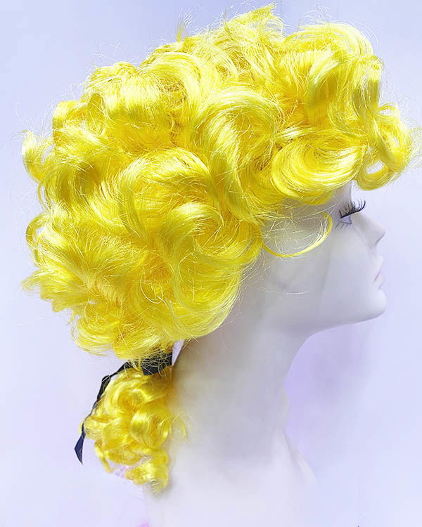 Marquis Baroque Wig Baroque Period Judge Wig Yellow Color