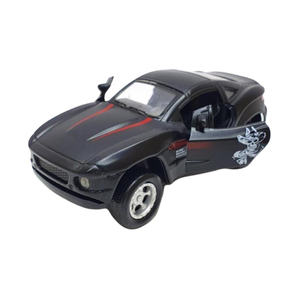 Mustang Pull Drop Sports Car - Lighted Sound Model - Black