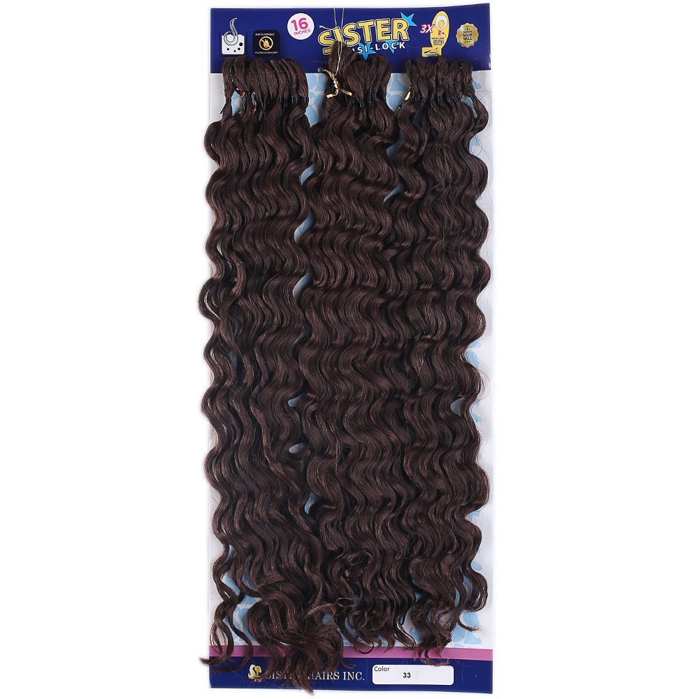 Afro Hair Wavy Hair / Dark Brown 33