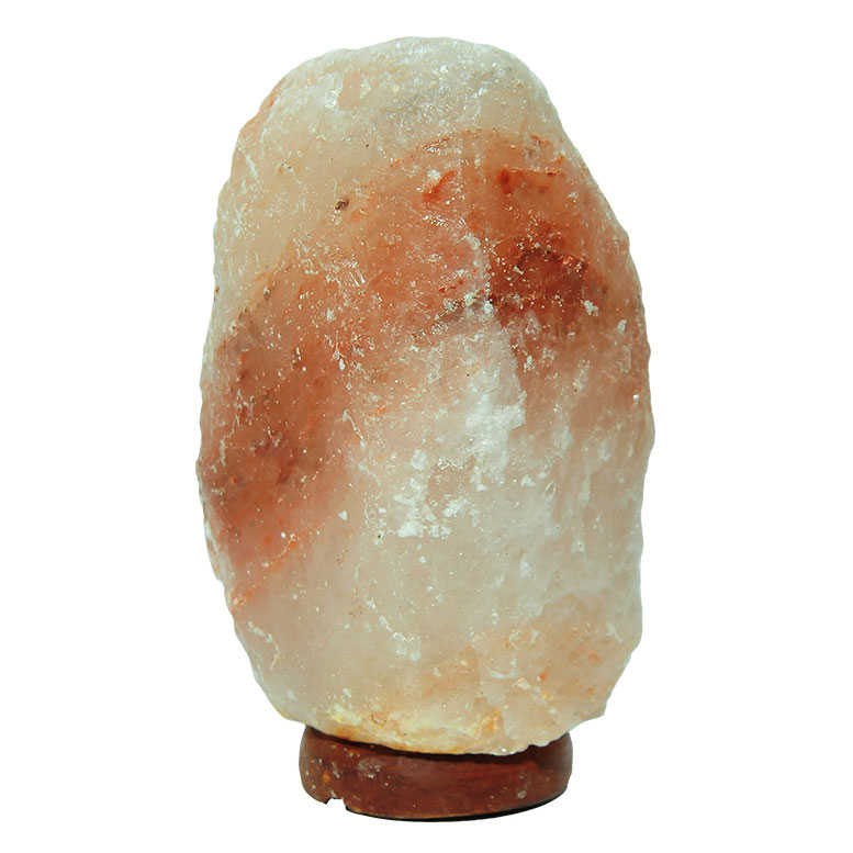 Natural Himalayan Rock Salt Lamp Pink 4-5 Kg with Wired Bulb