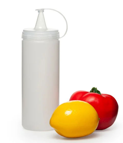 Transparent Sauce Bottle - 400 ML (3 Pieces)