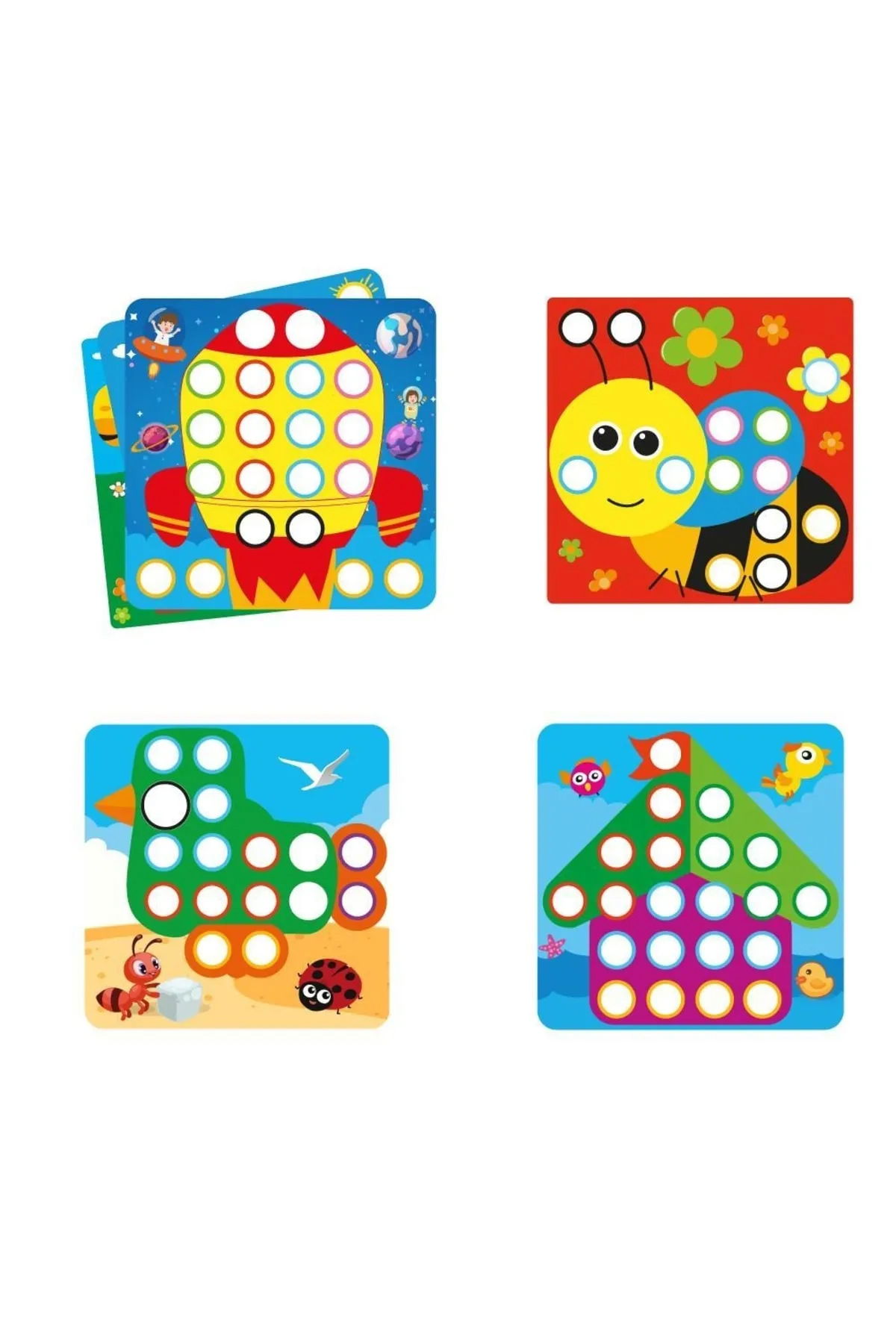 Redka /kumtoys Kumtoys Discover Color Attention and Comprehension Game