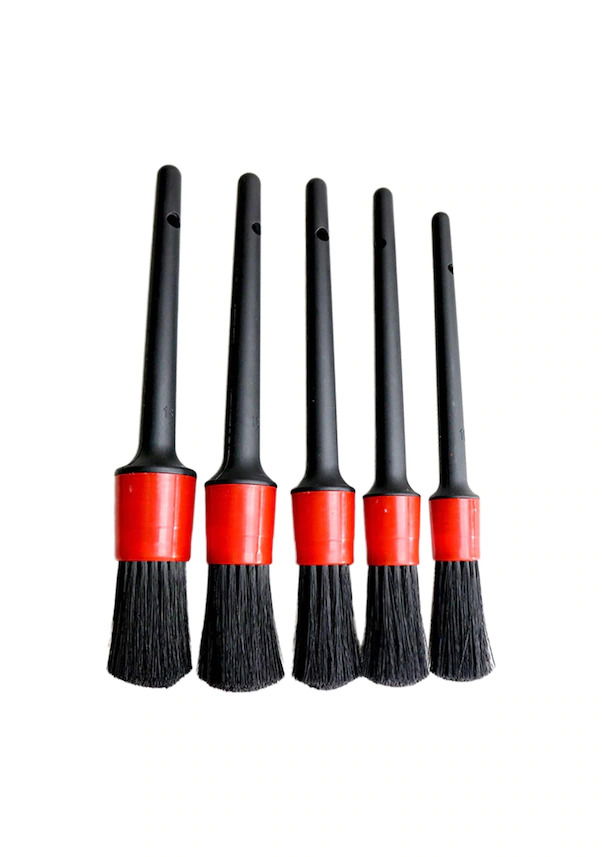 5 Piece Car Detail Cleaning Brush Interior Exterior Engine Cleaning Brush Set