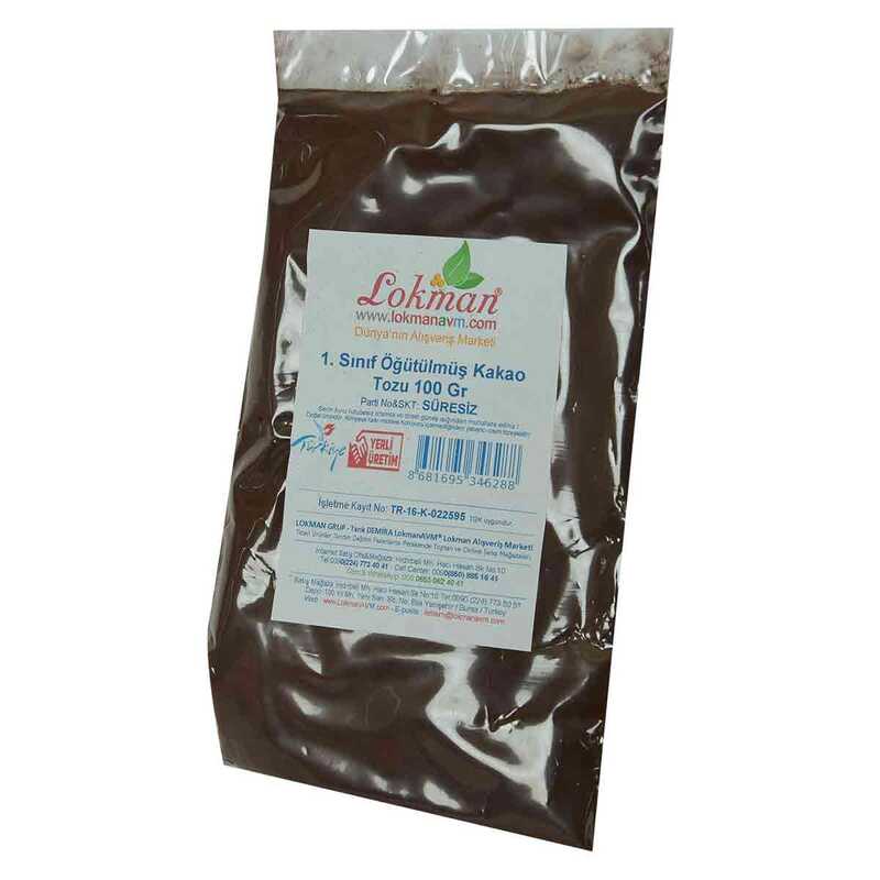 1st Grade Ground Cocoa Powder 100 Gr Package