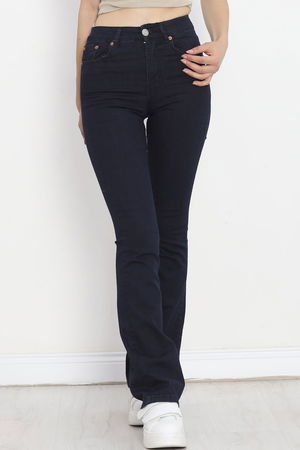 Flared Jeans Navy Blue