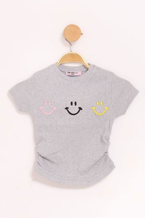 2-10 Years Children's Blouse Gray