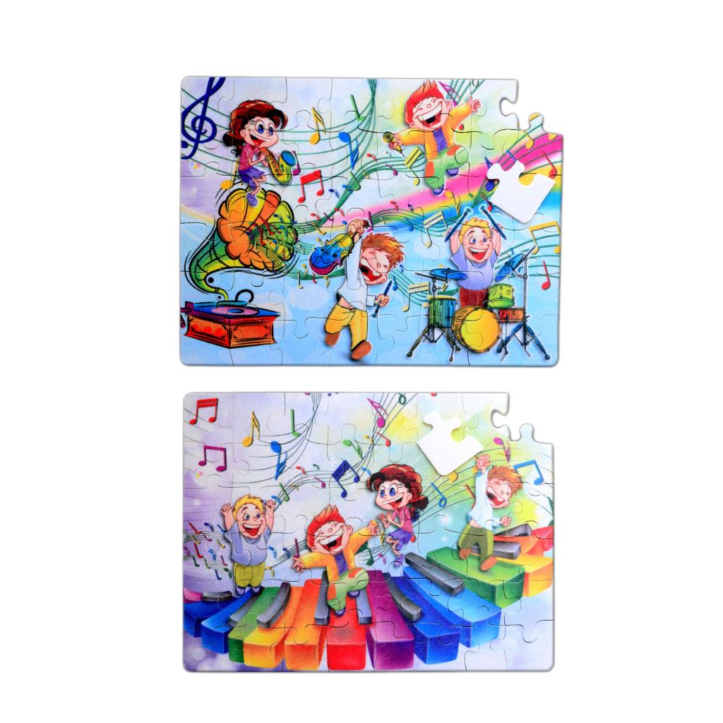 Music 5+ Felt Jigsaw Puzzle - 5 Years Puzzle