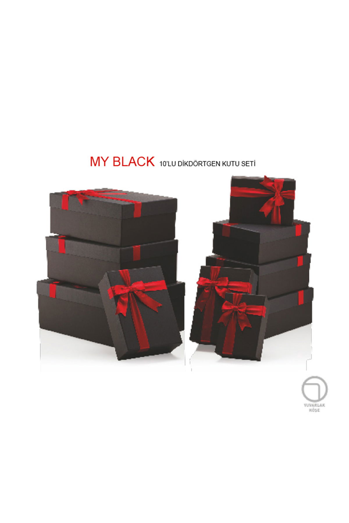 Gıpta My Black Rectangle 10 Lu Gift Box Set 4-Bx50550-2161