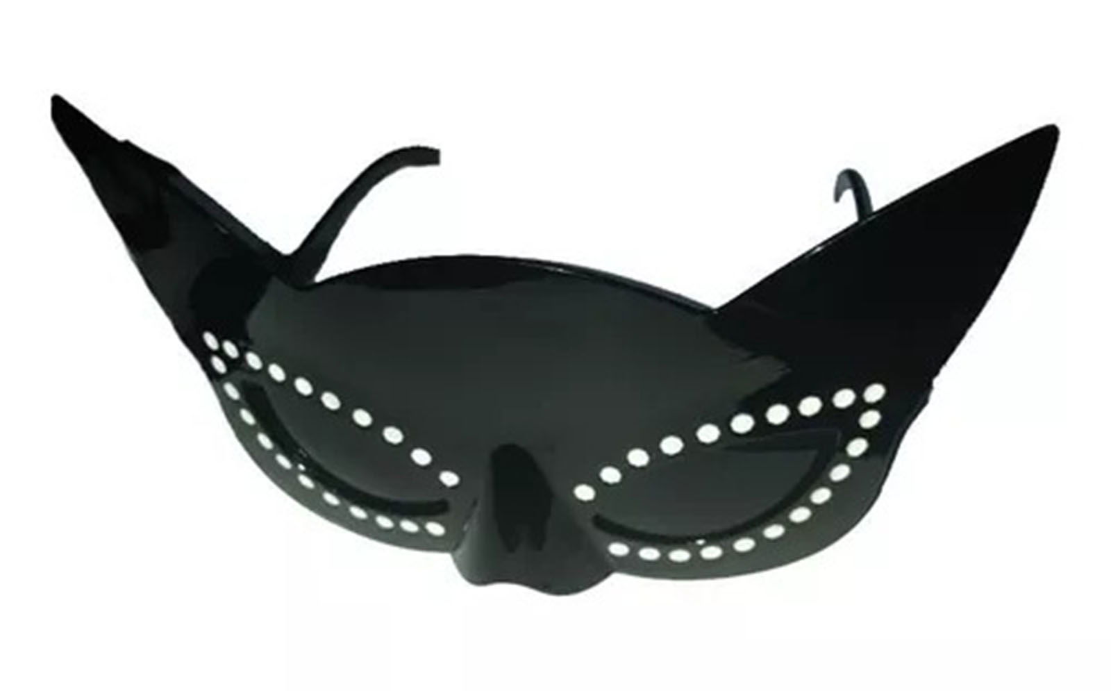 Black Color Black Glass Cat Shaped Party Glasses 20x11 cm