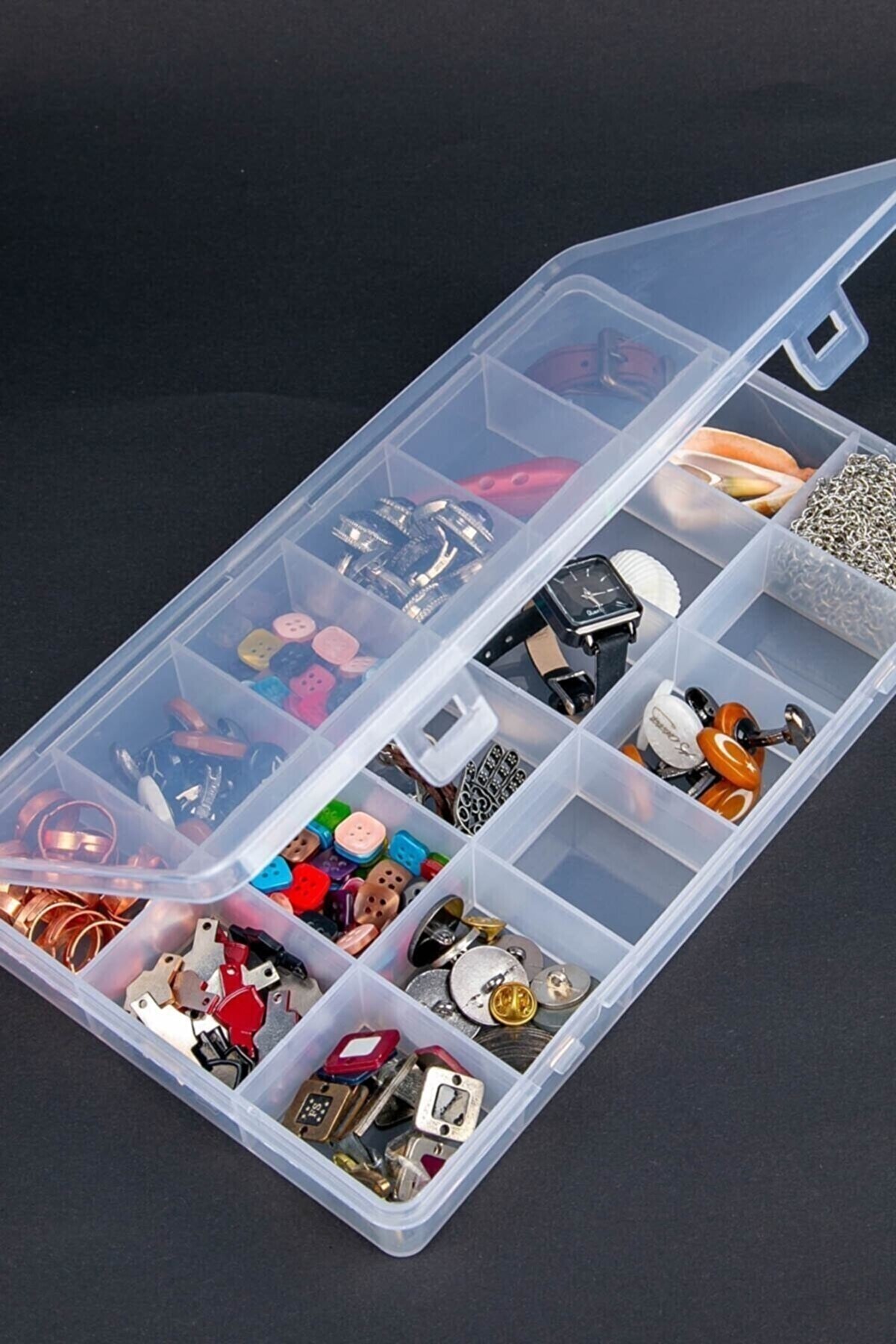 Jewelry - Bijouterie - Bead Box 18 Compartments