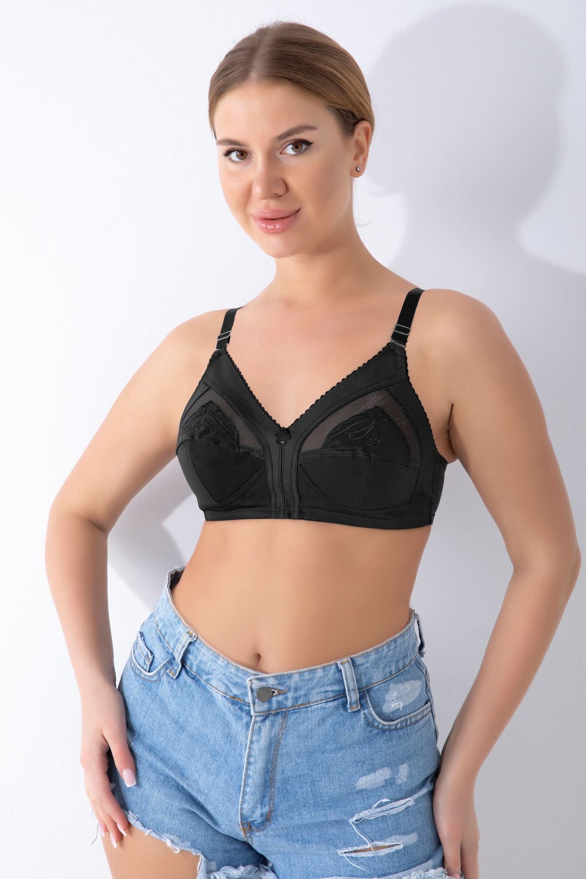 Black Recovery Bra