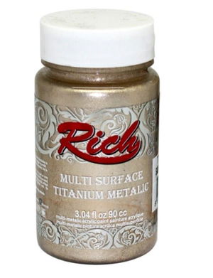 Rich Multi Surface Titanium 2526 Şampanya Metalik 90 cc