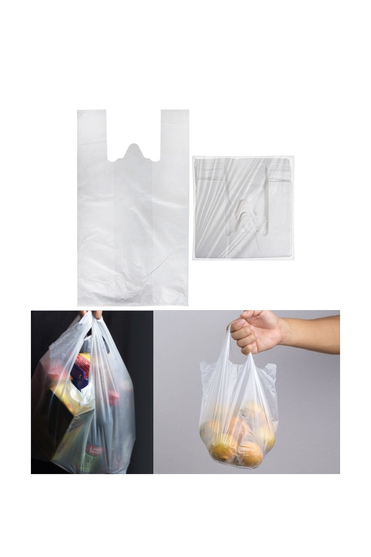 Transparent Athlete Bag Small Size 24x43 cm 1 Package Approximately 300 Pieces