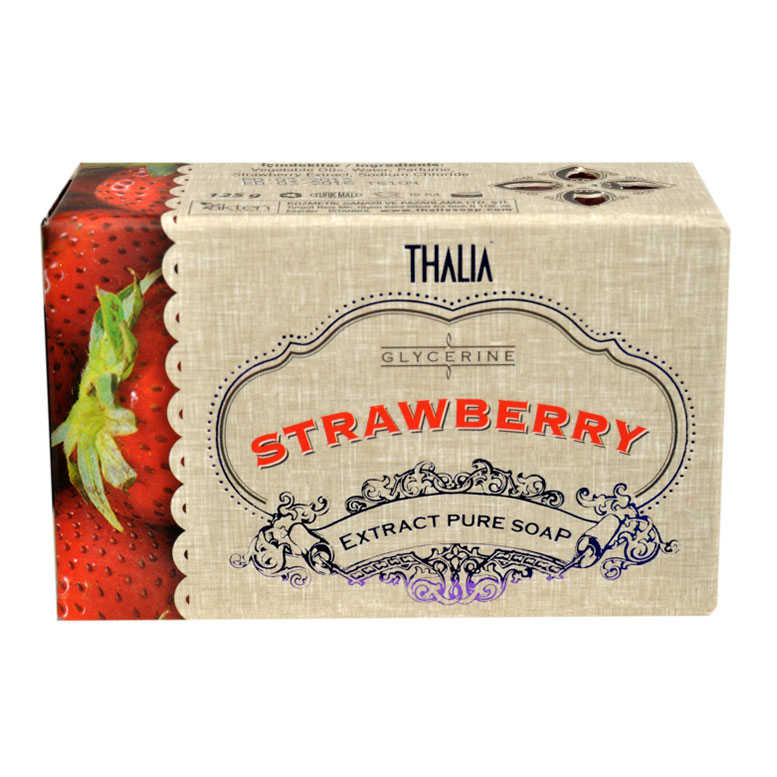 Strawberry Soap with Glycerin 125Gr