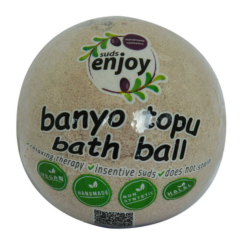 Lavender Handmade Bath Tub Ball Soap Purple 90-120 Gr