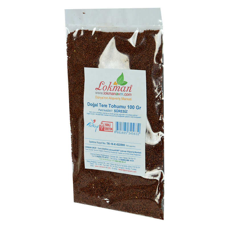 Natural Cress Seeds 100 Gr Package