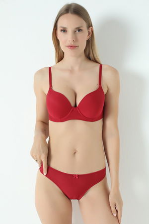 Bra Set Striped Empty Cherry - 2530