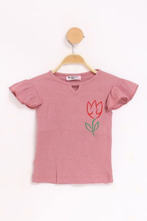 2-10 Years Old Children's Camisole Blouse Rose