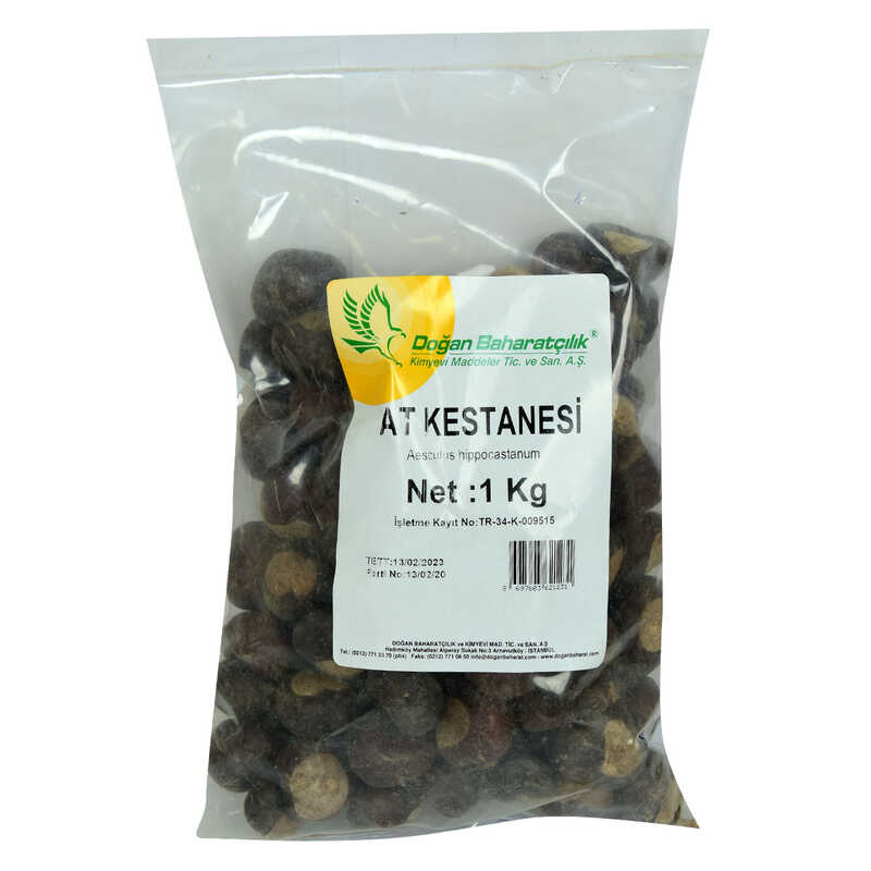 Horse Chestnut Fruit Natural 1000 Gr Package