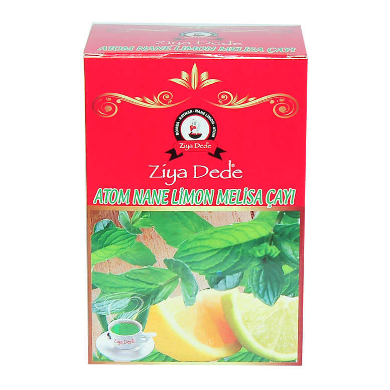 Atom Mint Lemon Lemon Balm Sugar Cube Tea 140 Gr