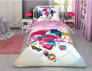 Trolls Color Party Single Duvet Cover Set