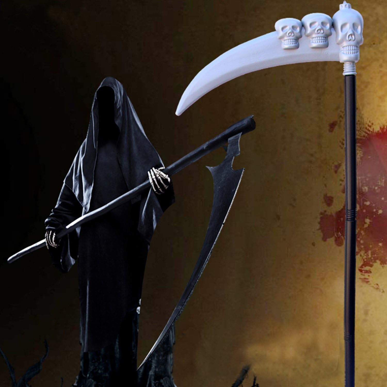 Halloween Halloween Sickle Scythe 95 cm