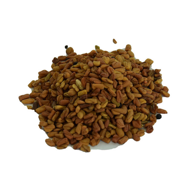 Fenugreek Poy Grass Grain Natural 100 Gr Package