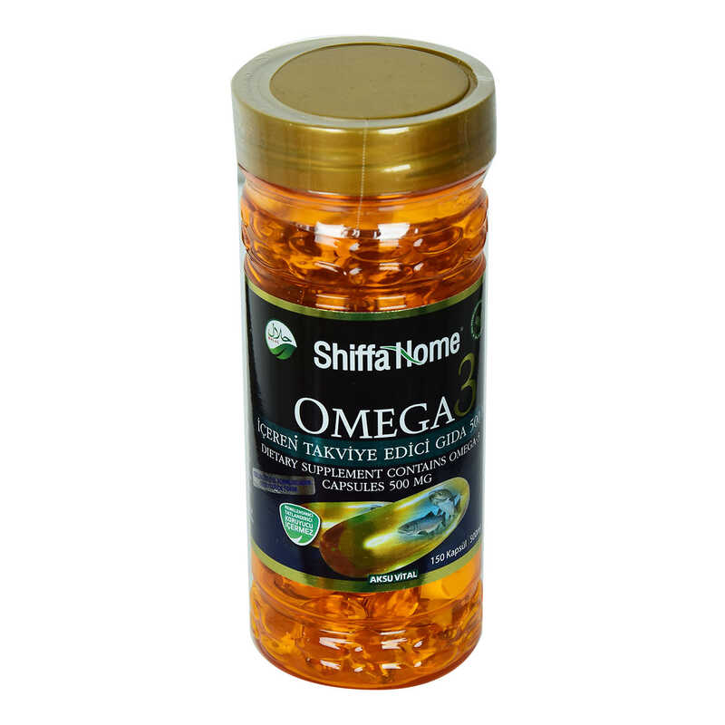 Shiffa Home Omega3 Soft 500 Mg x 150 Capsules