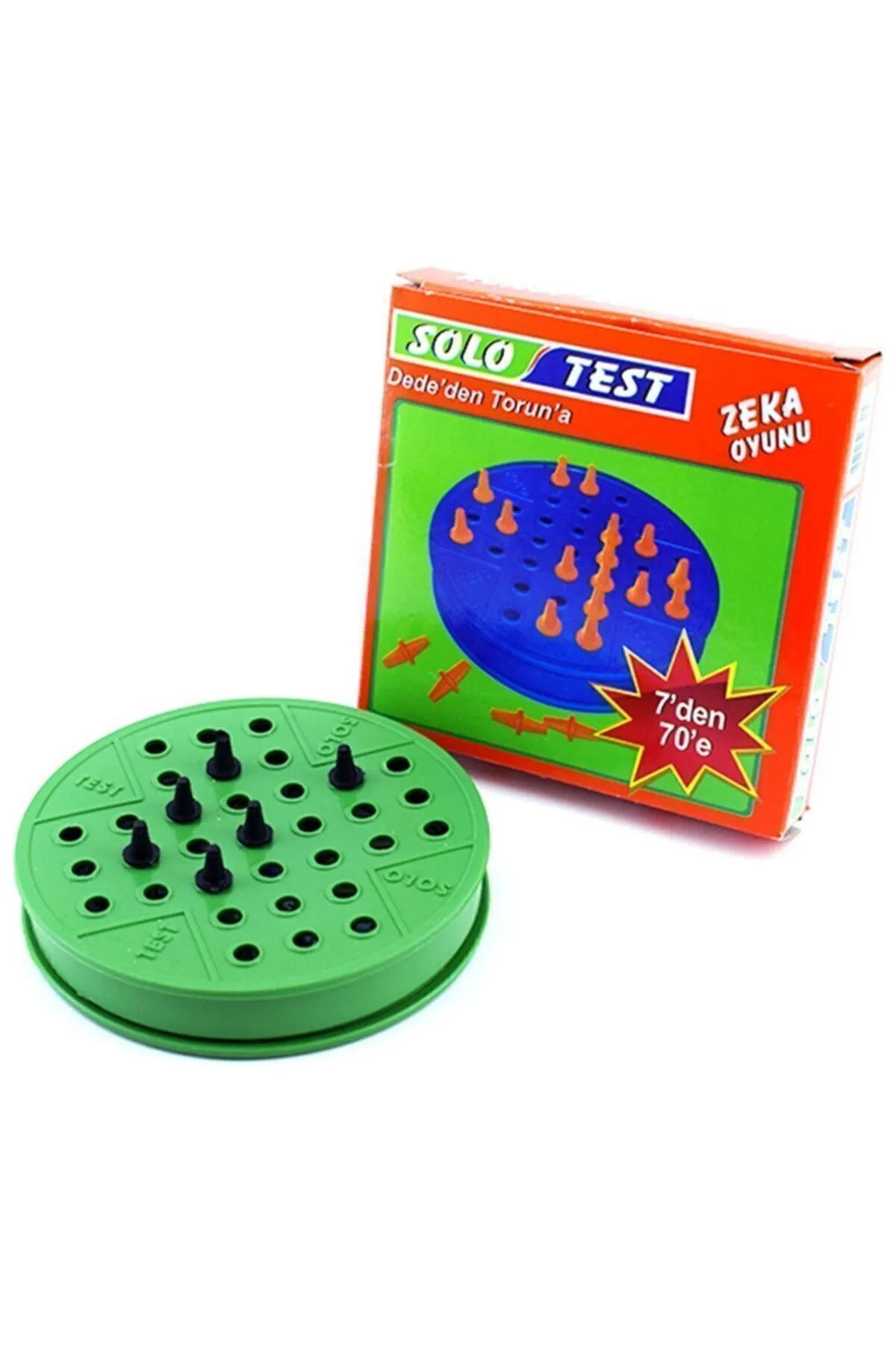 24 Pieces Solo Test Brain Game Nostalgia - Turk