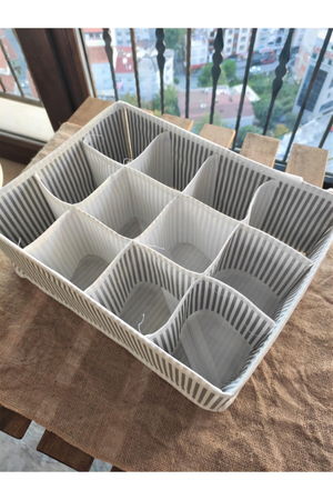 12 Compartment Practical Compartment Drawer Organizer Drawer Organizer Organizer