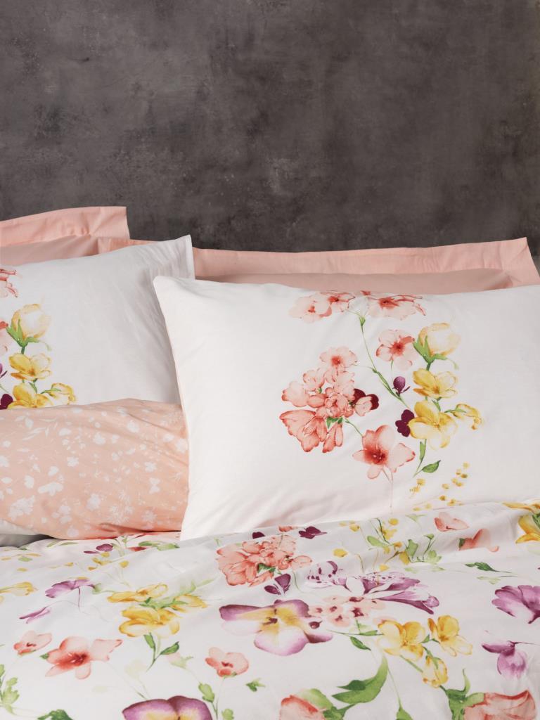 Ranforce Duvet Cover Set Double Emma Salmon