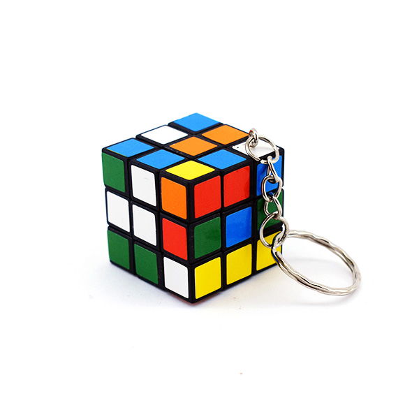 Nostalgic Brain Cube Magic Mini Rubik's Keychain